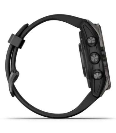 Garmin fēnix 7S Pro 3.05 cm (1.2") MIP 42 mm Digital 240 x 240 pixels Touchscreen Black Wi-Fi GPS (satellite)