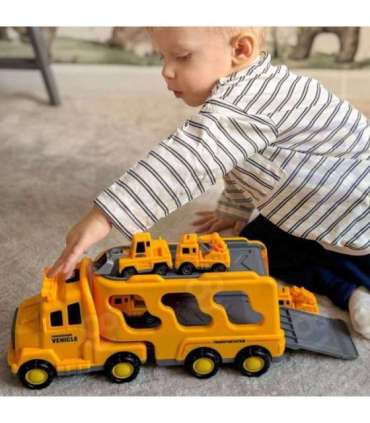 WOOPIE Эвакуатор — набор из 5 машин - дорожная помощь