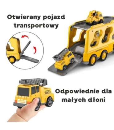 WOOPIE Эвакуатор — набор из 5 машин - дорожная помощь