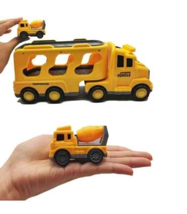 WOOPIE puksiirauto komplekt 5 autoga - teedeabi