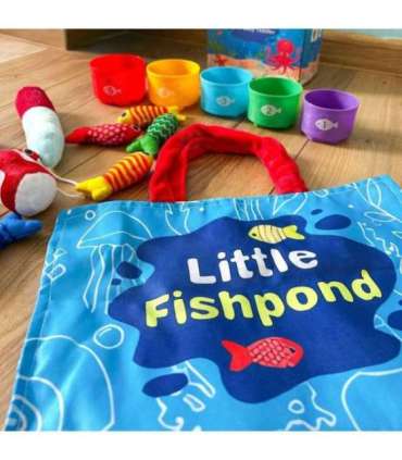 WOOPIE Zestaw Małego Wędkarza Nauka Liczenia 22 El.