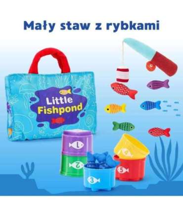 WOOPIE Zestaw Małego Wędkarza Nauka Liczenia 22 El.