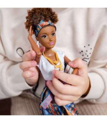 WOOPIE ROYAL Lalka Lili Mulatka w Eleganckiej Sukni