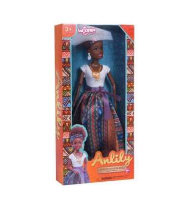 WOOPIE ROYAL Lalka Lili Mulatka w Eleganckiej Sukni