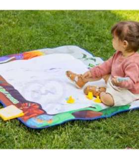 WOOPIE Magiczna Mata Wodna do Malowania XXL Pieczątki Cyferki 100x80 cm