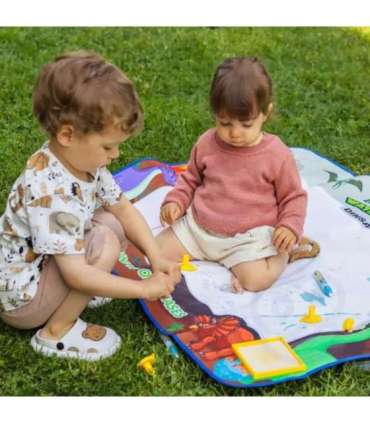 WOOPIE Magiczna Mata Wodna do Malowania XXL Pieczątki Cyferki 100x80 cm