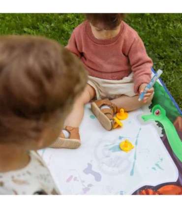 WOOPIE Magiczna Mata Wodna do Malowania XXL Pieczątki Cyferki 100x80 cm