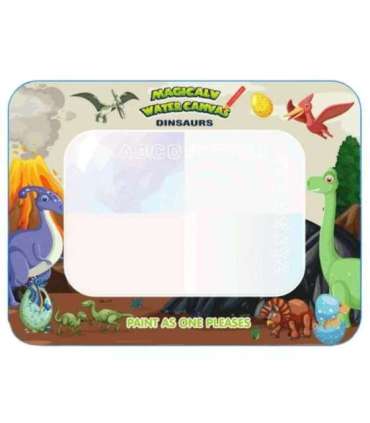 WOOPIE Magiczna Mata Wodna do Malowania XXL Pieczątki Cyferki 100x80 cm