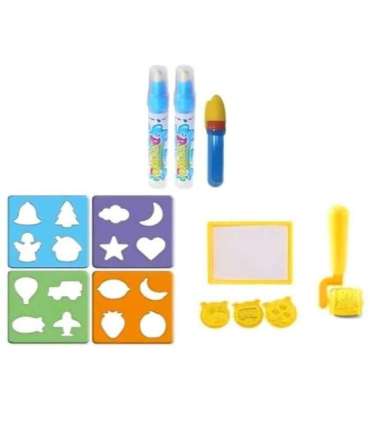 WOOPIE Magiczna Mata Wodna do Malowania XXL Pieczątki Cyferki 100x80 cm