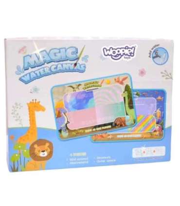 WOOPIE Magiczna Mata Wodna do Malowania XXL Pieczątki Cyferki 100x80 cm