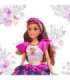 WOOPIE ROYAL Lalka Modowa Lily Tradycyjny Strój Kwietny Wzór