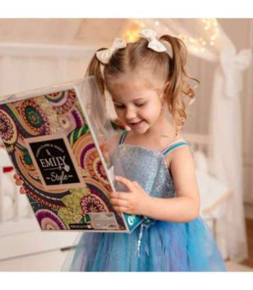 WOOPIE ROYAL Lalka Emi w Błękitnej Sukience Tiulowej