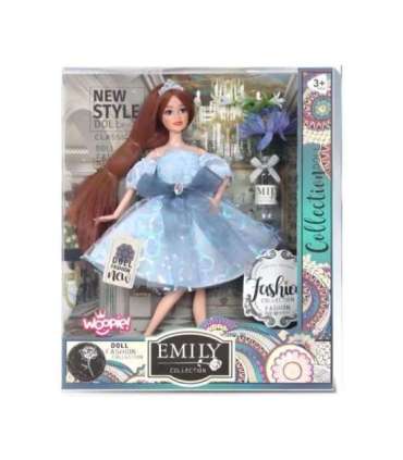 WOOPIE ROYAL Lalka Emi w Błękitnej Sukience Tiulowej