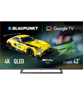 Blaupunkt QLED TV 43QBG6000S 43 Smart TV Google TV Black