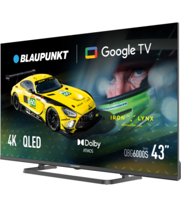 Blaupunkt QLED TV 43QBG6000S 43 Smart TV Google TV Black