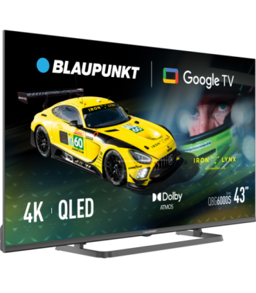 Blaupunkt QLED TV 43QBG6000S 43 Smart TV Google TV Black