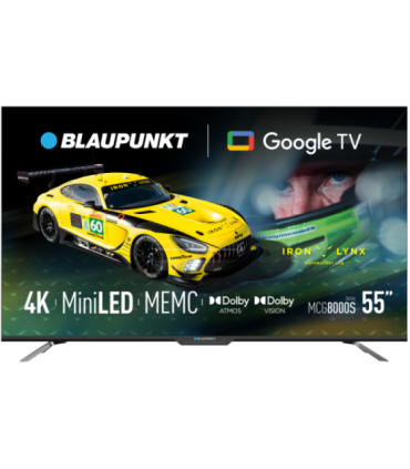 Blaupunkt Mini LED TV 55MCG8000S 55 Smart TV Google TV Black