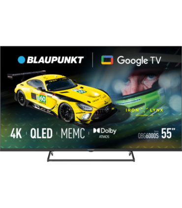 Blaupunkt QLED TV 55QBG6000S 55 Smart TV Google TV Black