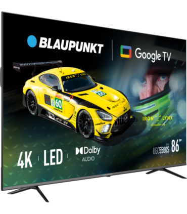 Blaupunkt LED TV 86UGC5500S 86 Smart TV Google TV UHD Black