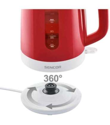 Water kettle Sencor, red