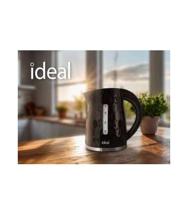 IDEAL Kettle 1.8 l, power 1500 W, glossy black
