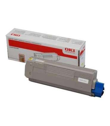 Oki Toner C 610 Yellow Gelb 6k (44315305)