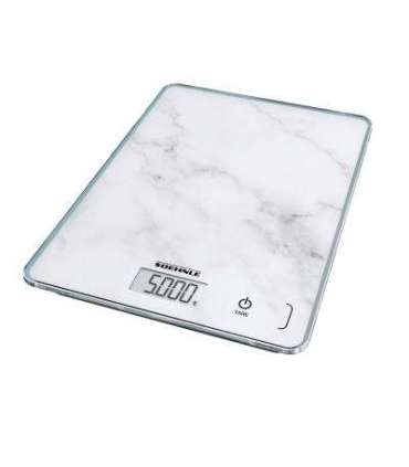 Soehnle Scale Compact 300 marble 5kg white (61516)