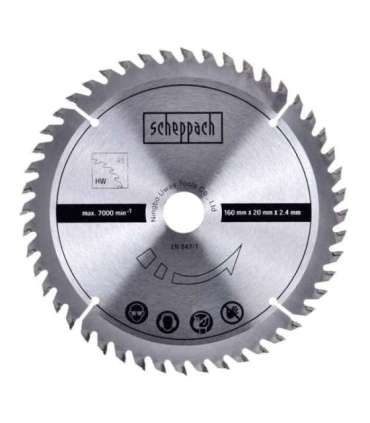 Scheppach PL55 16 cm Black, Blue, Silver 9500 RPM 1200 W