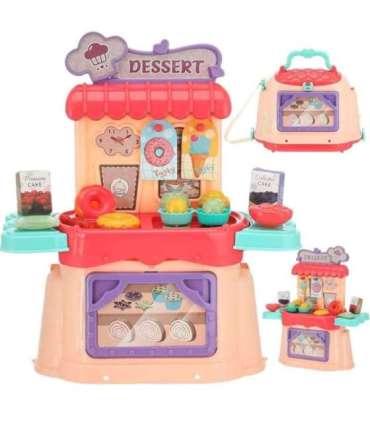 WOOPIE Кондитерская и мороженое — чемодан/сумка 3 в 1, 25 шт.