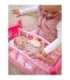 WOOPIE ROYAL Пупс 36 см в одежде с мишкой, с аксессуарами для кормления