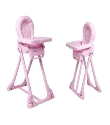 WOOPIE ROYAL Lalka Lily Bobas Krzesełko do Karmienia Zestaw Akcesoria