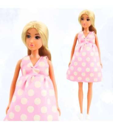 WOOPIE ROYAL Zestaw Lalek Rodzina Lily w Ciąży Tata Niemowlak