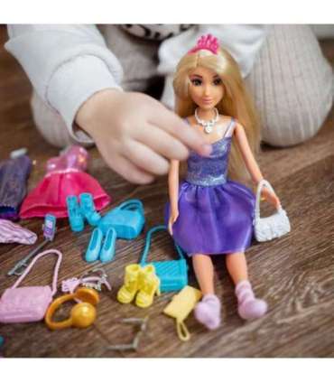 WOOPIE ROYAL Lalka Lili Modelka Stylistka Modowa z Akcesoriamii