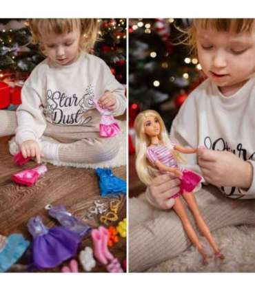 WOOPIE ROYAL Lalka Lili Modelka Stylistka Modowa z Akcesoriamii