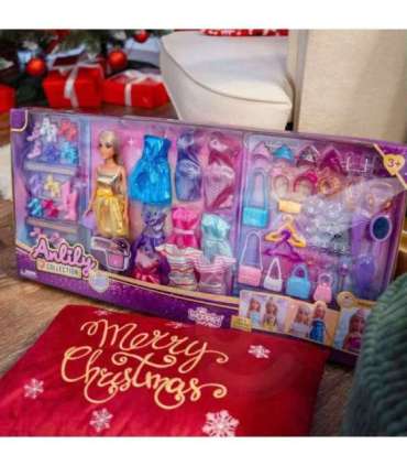 WOOPIE ROYAL Lalka Lili Modelka Stylistka Modowa z Akcesoriamii