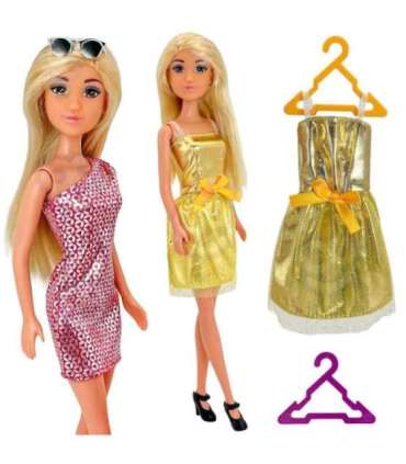 WOOPIE ROYAL Lalka Lili Modelka Stylistka Modowa z Akcesoriamii