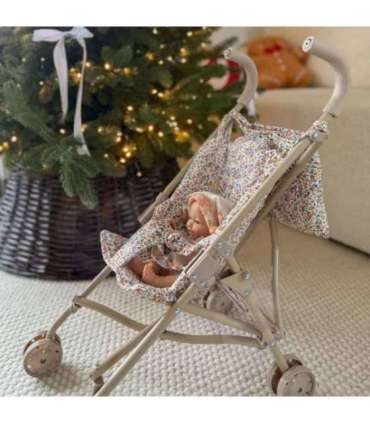 WOOPIE ROYAL Wózek dla Lalek Spacerówka Vintage Flower