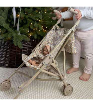 WOOPIE ROYAL Wózek dla Lalek Spacerówka Vintage Flower