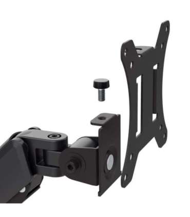 Maclean monitor mount, gas spring, 17"-32", 2-10kg, black, MC-133