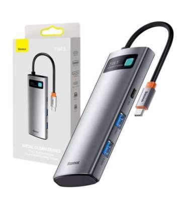 Baseus Hub Adapter 7in1 USB-C to 2x USB 3.0 + HDMI + USB-C PD