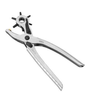 Leather Hole Punch 9" Deli Tools EDL1919C (silver)