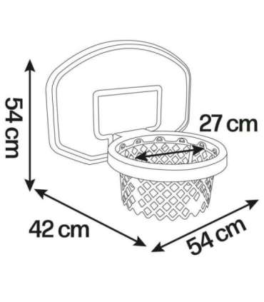 SMOBY баскетбольная корзина