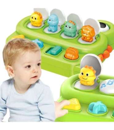 WOOPIE BABY hariv mänguasi - pop-up dinosaurused