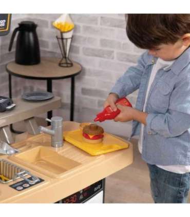 SMOBY 2-ühes restoran-baar lastele - köök, söögituba ja aksessuaarid