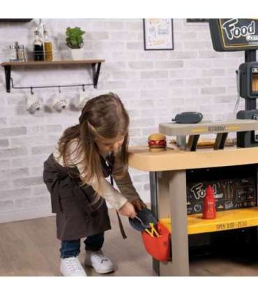 SMOBY 2-ühes restoran-baar lastele - köök, söögituba ja aksessuaarid