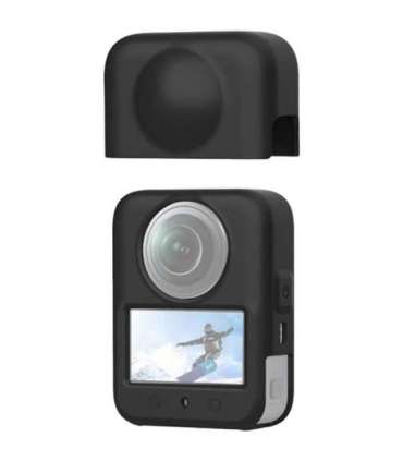 PULUZ silicone lens cover DJI Osmo 360 (Black)