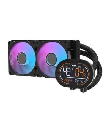 Darkflash DH240D v2 CPU water cooler (black)