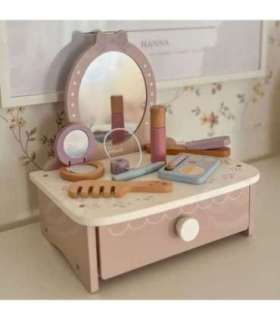 Viga Drewniana Toaletka z Akcesoriami  Kącik Małej Księżniczki