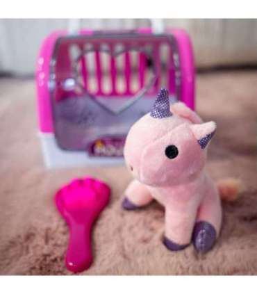 WOOPIE Transporter Domek dla Jednorożca Zestaw do Pielęgnacji