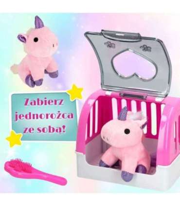 WOOPIE Transporter Domek dla Jednorożca Zestaw do Pielęgnacji